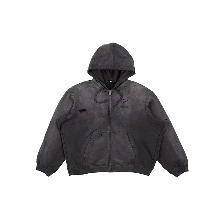 Zip-up Hoodie (Charcoal) (NA Ver.), listed by the store