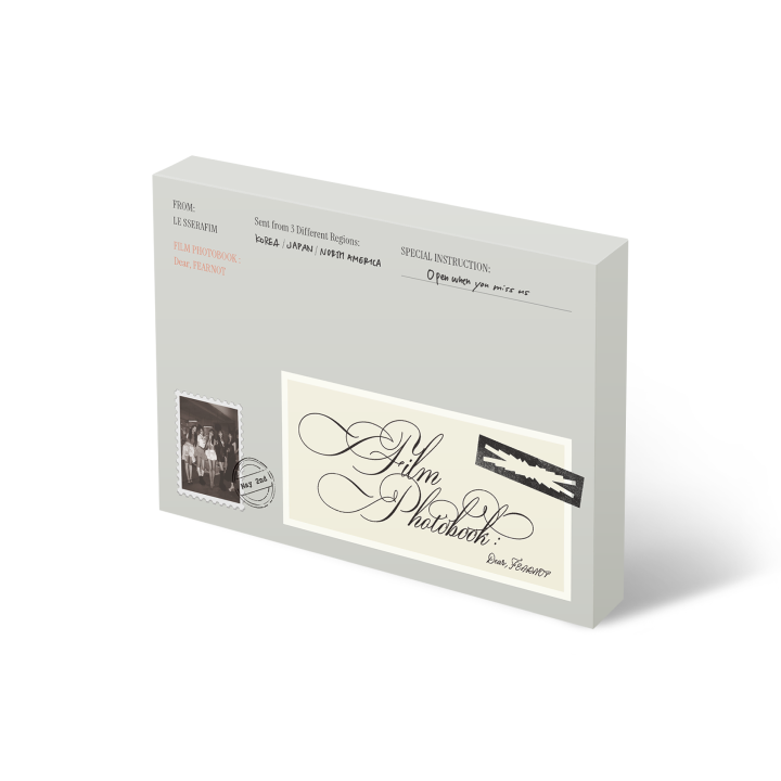 LE SSERAFIM 'FILM PHOTOBOOK : Dear, FEARNOT'