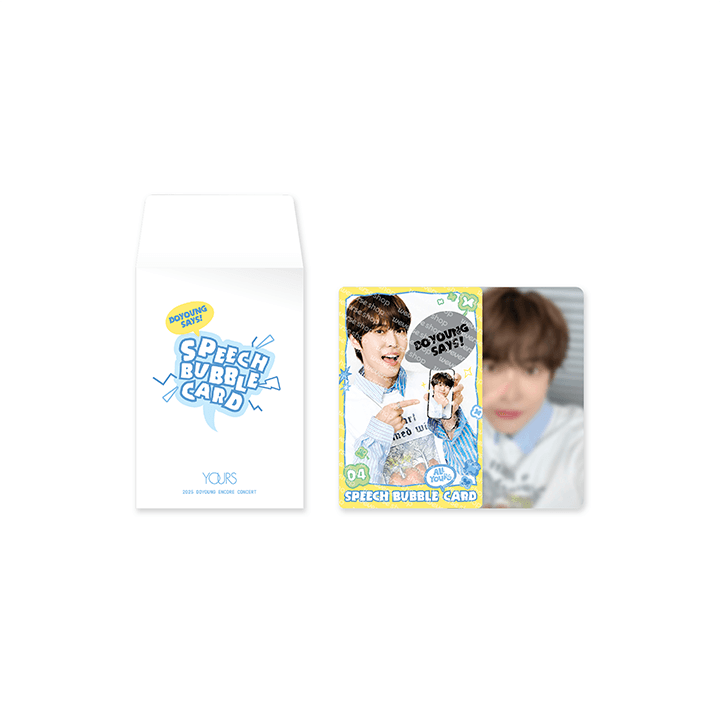 SPEECH BUBBLE CARD SET