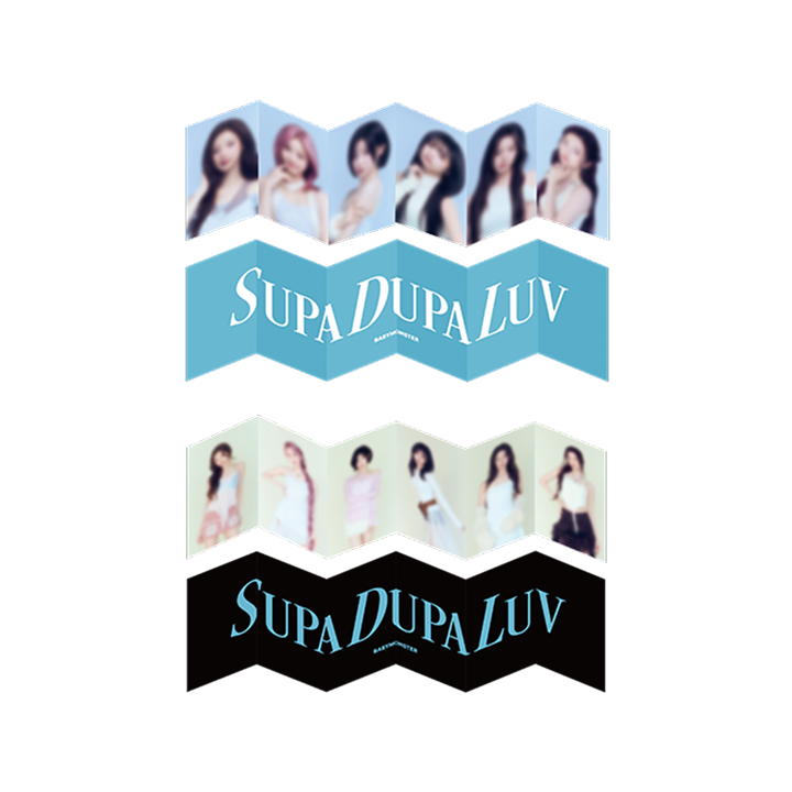 [SUPADUPALUV] BABYMONSTER MINI ACCORDION PHOTO BOOK