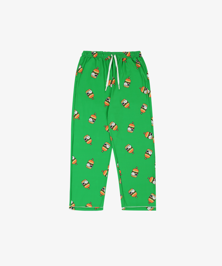 BTS PAJAMA PANTS Jin RJ×WOOTTEO Lサイズ BTS PAJAMA PANTS Jin RJ×WOOTTEO Lサイズ BTS JIN - WOOTTEO X