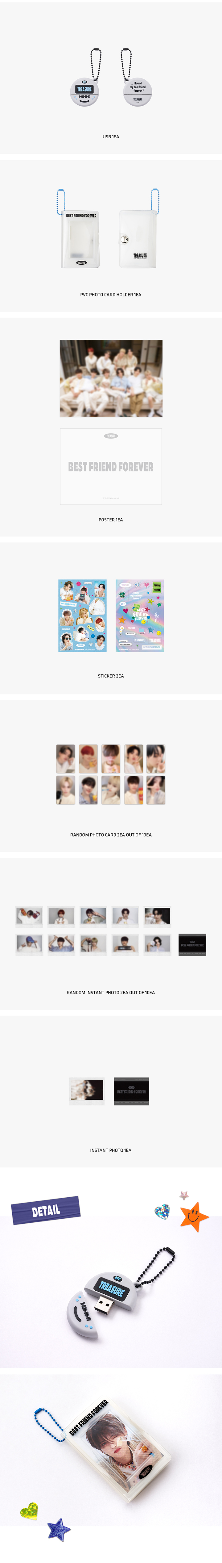 [BFF] TREASURE PHOTO PACKAGE_BEST FRIEND 1 detail