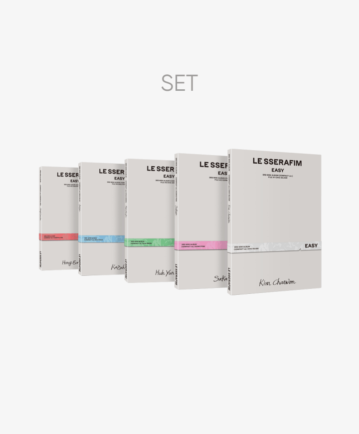 3rd Mini Album 'EASY' (COMPACT ver.) Set_0
