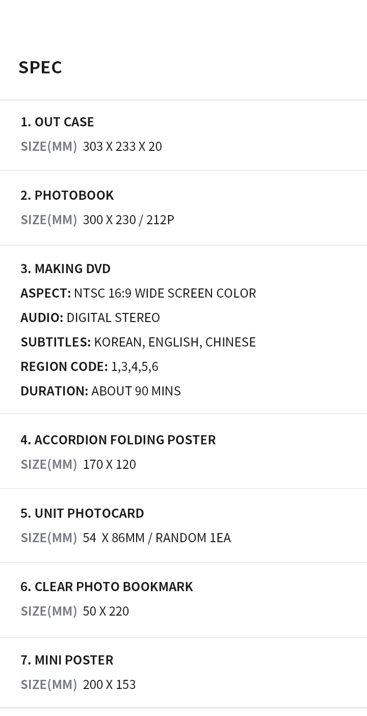The 2nd Photobook H:OUR 4 detail