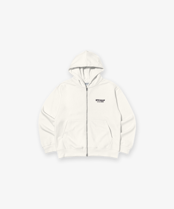 [In the SEOM] ZIP-UP HOODIE (IVORY)
