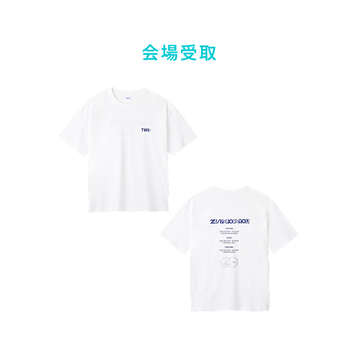 [24/7:FOR:YOU IN JAPAN]S/S T-SHIRT (WHITE)