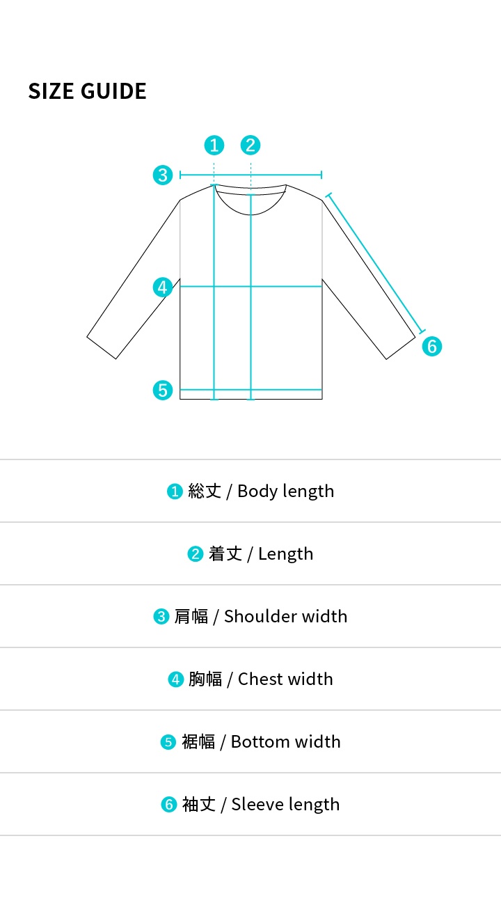 [8/6(水)受け取り]L/S T-SHIRTS(BK) 2 detail