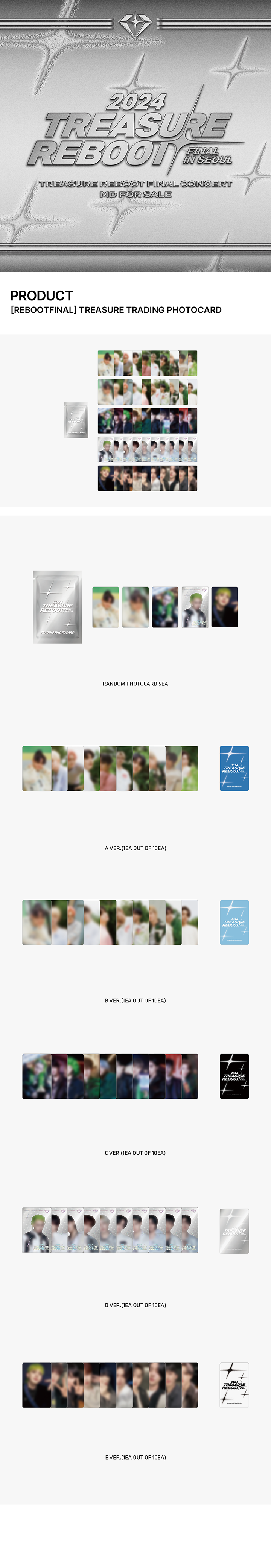 [REBOOTFINAL] TREASURE TRADING PHOTOCARD 0 detail