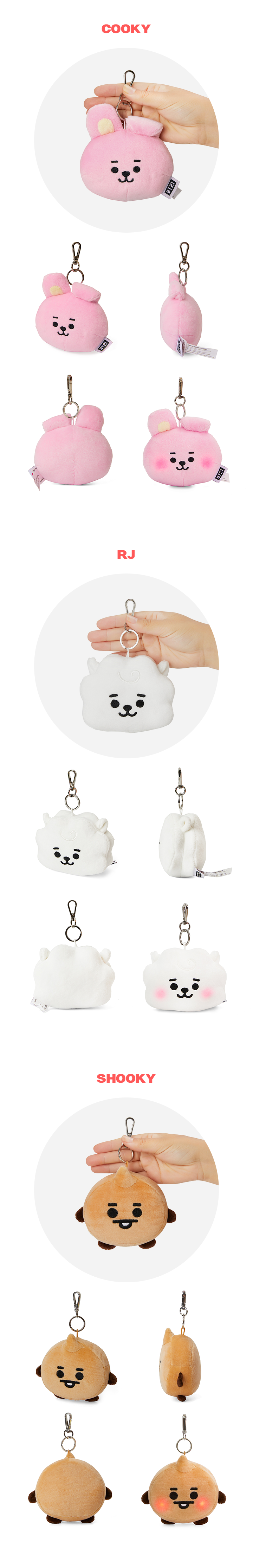 Baby Lighting Face Keyring 1 detail
