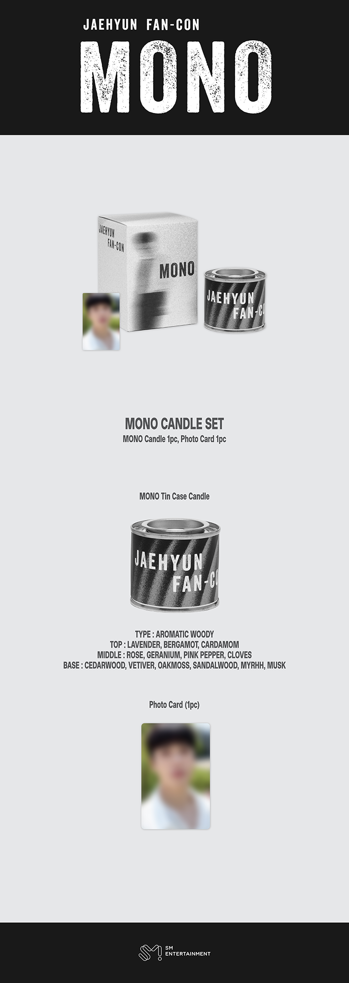 NCT 127 MONO Mono Candle Set