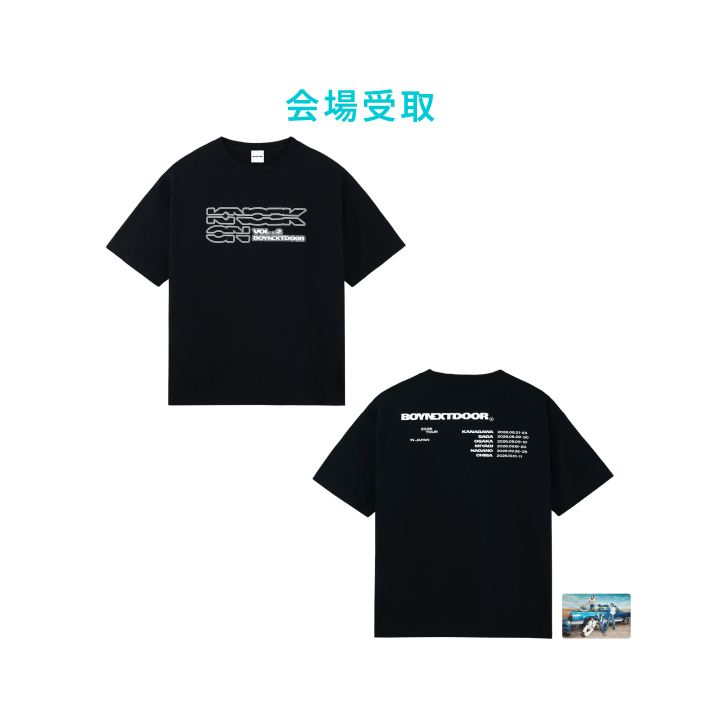 BOYNEXTDOOR | [KNOCK ON Vol.2 IN JAPAN]S/S T-SHIRT (BASIC)