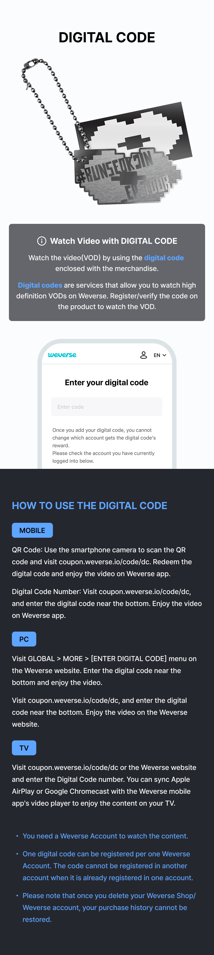 Jin '#RUNSEOKJIN_EP.TOUR in GOYANG' The Original SET 5 detail