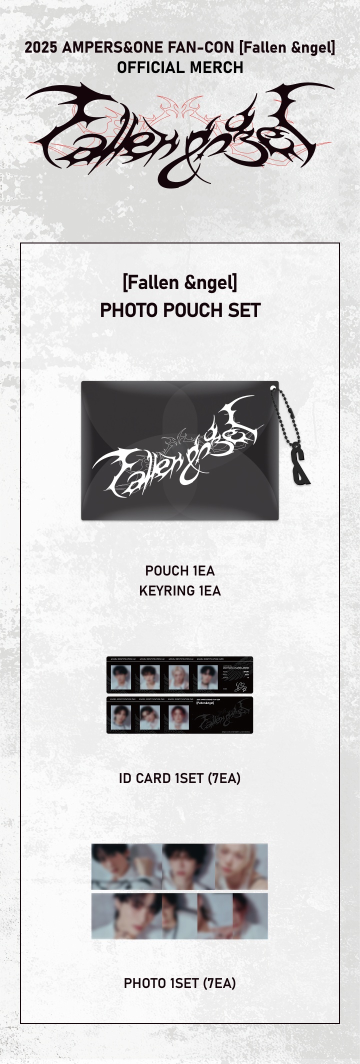 [Fallen &ngel] PHOTO POUCH SET 1 detail