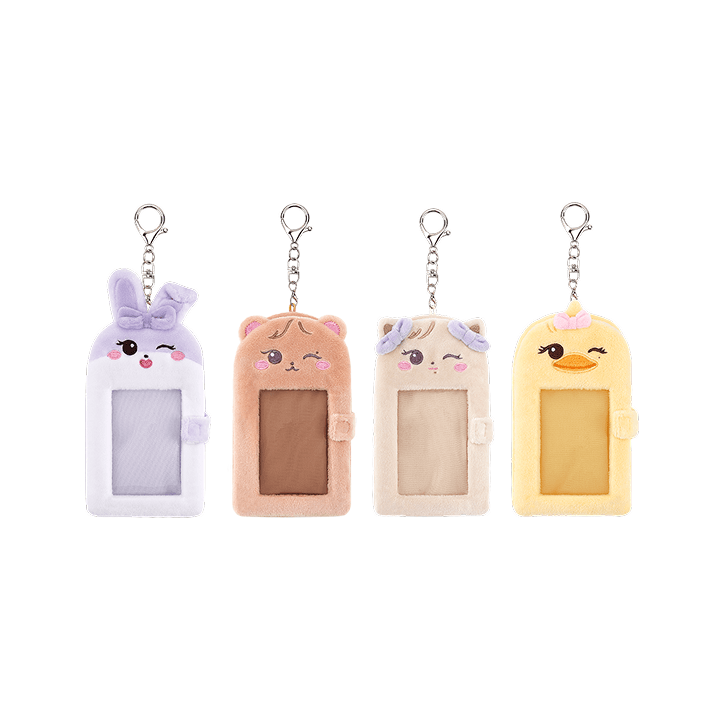 [DEADLINETOUR] BLACKPINK CHARACTER PLUSH PHOTOCARD HOLDER_0