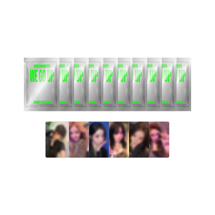 タレントカード BABYMONSTER TRADING PHOTOCARD BULK PACK BABYMONSTER DRIP TRADING PHOTOCARD BULK PACK AND COLLECT