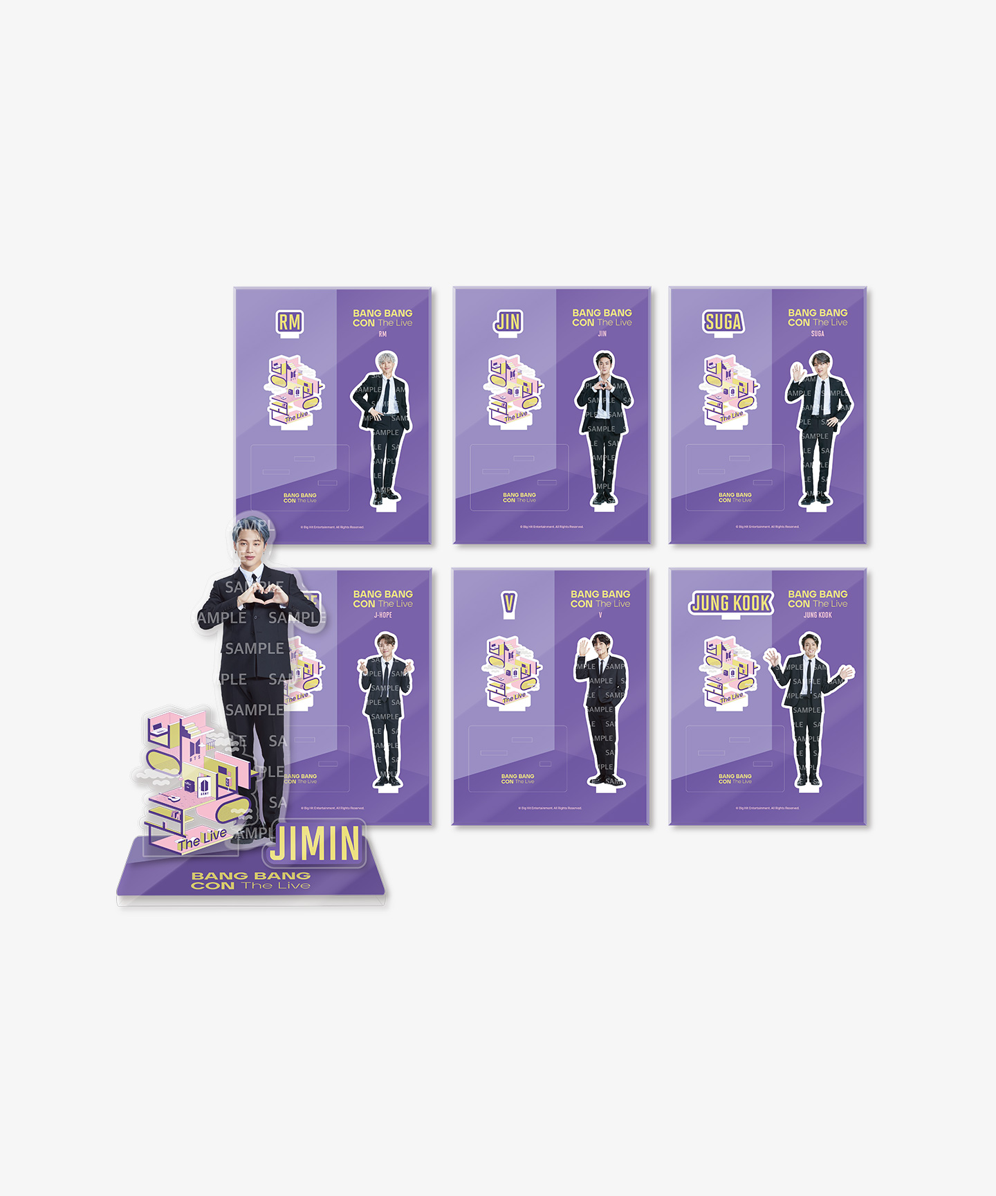 BTS Weverse live アクリルフォトスタンド BTS フォトスタンド BTS Weverse live アクリルフォトスタンド BTS