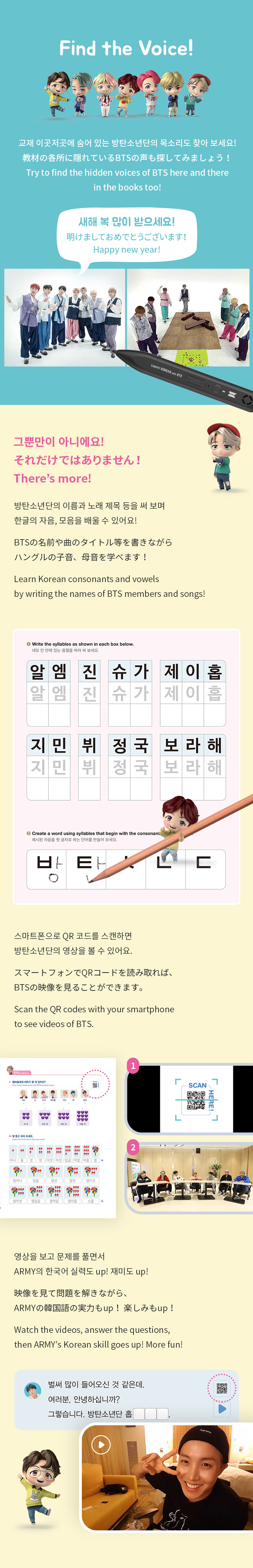 Learn! KOREAN with BTS 5 detail