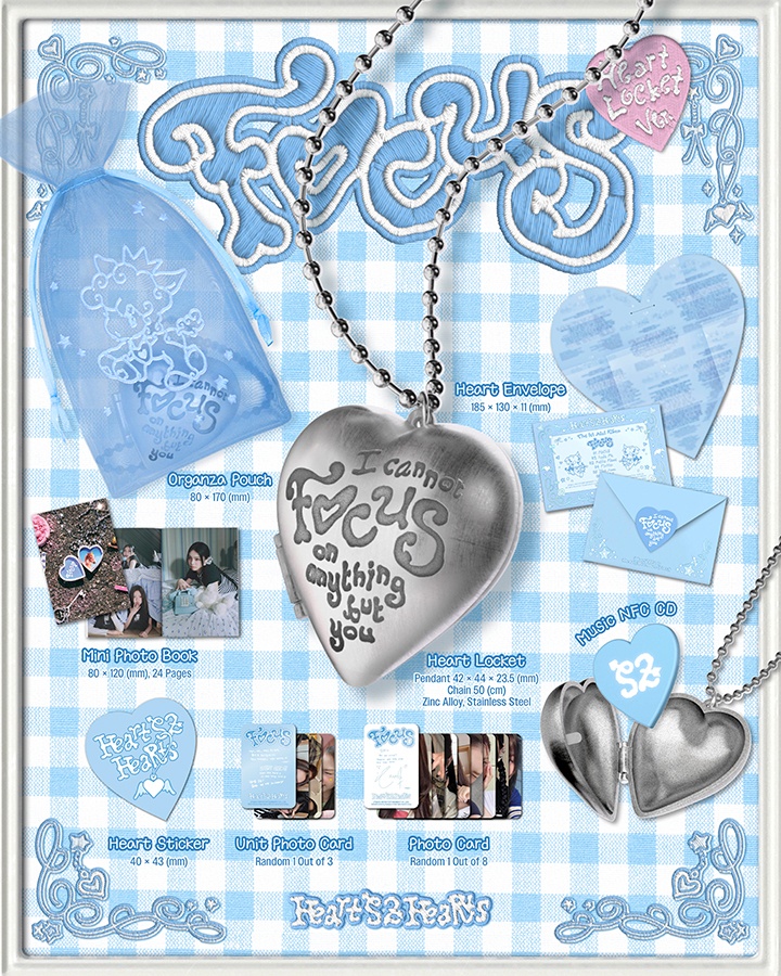 The 1st Mini Album 'FOCUS' (Heart Locket Ver.)(SMART ALBUM) 0 detail