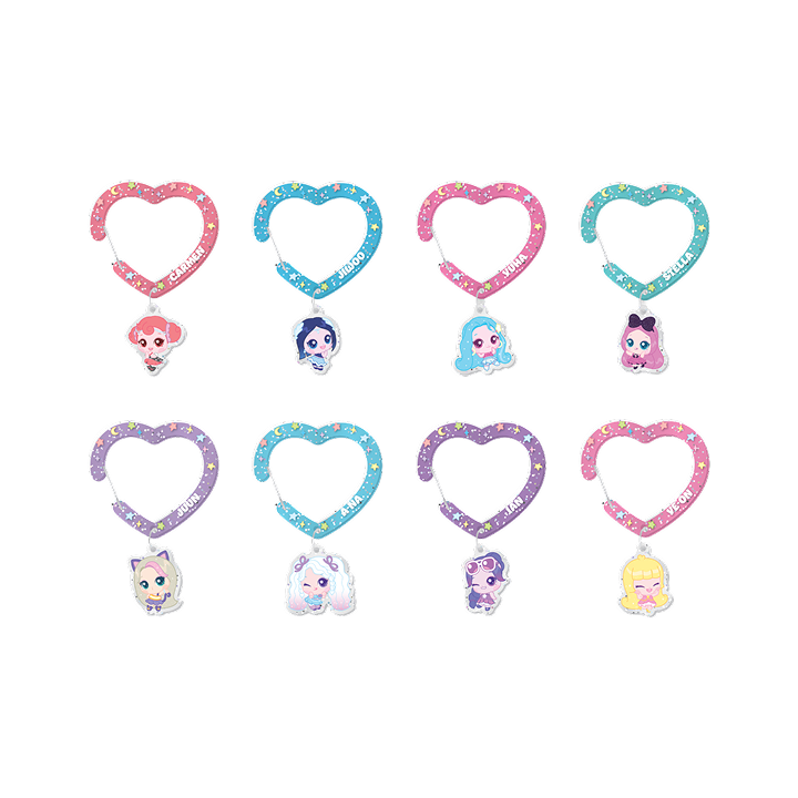 Hearts2Hearts | RANDOM CARABINER KEY RING