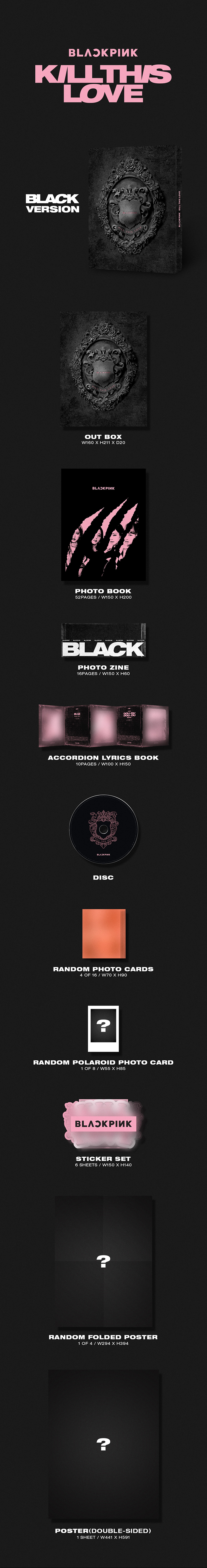2ND MINI ALBUM [KILL THIS LOVE] Set 0 detail