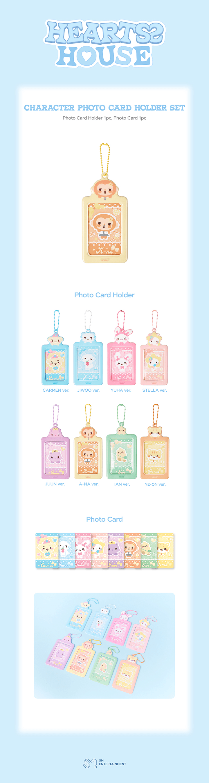 CHARACTER PHOTO CARD HOLDER SET 0 detail