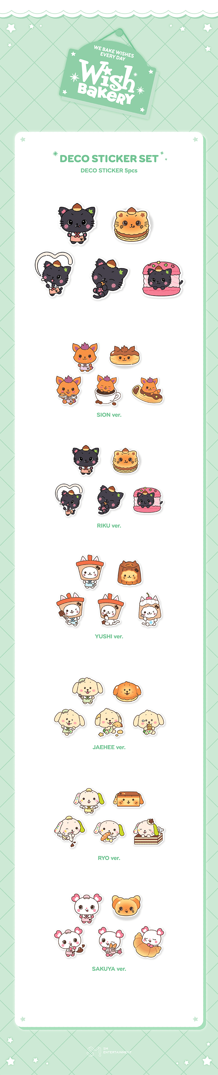 DECO STICKER SET 1 detail