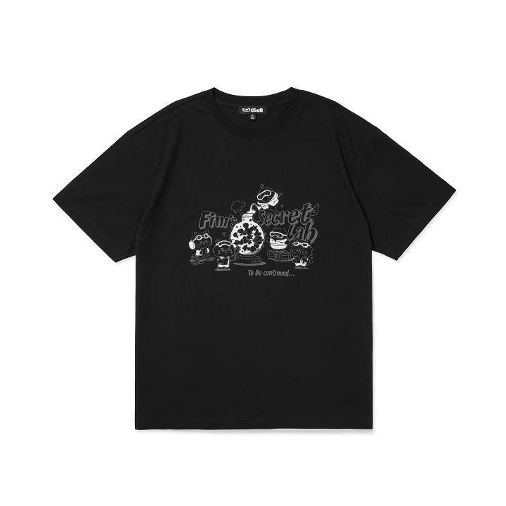 [SECRET LAB]S/S T-SHIRT(black ver.)