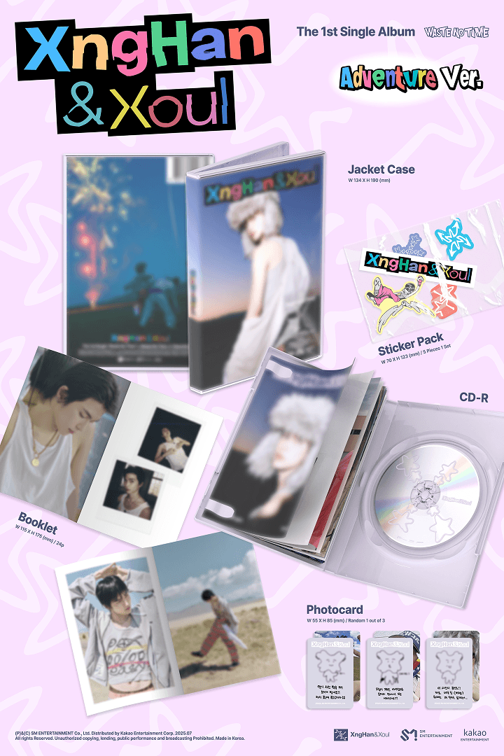 The 1st Single [Waste No Time] (Adventure Ver.) 0 detail