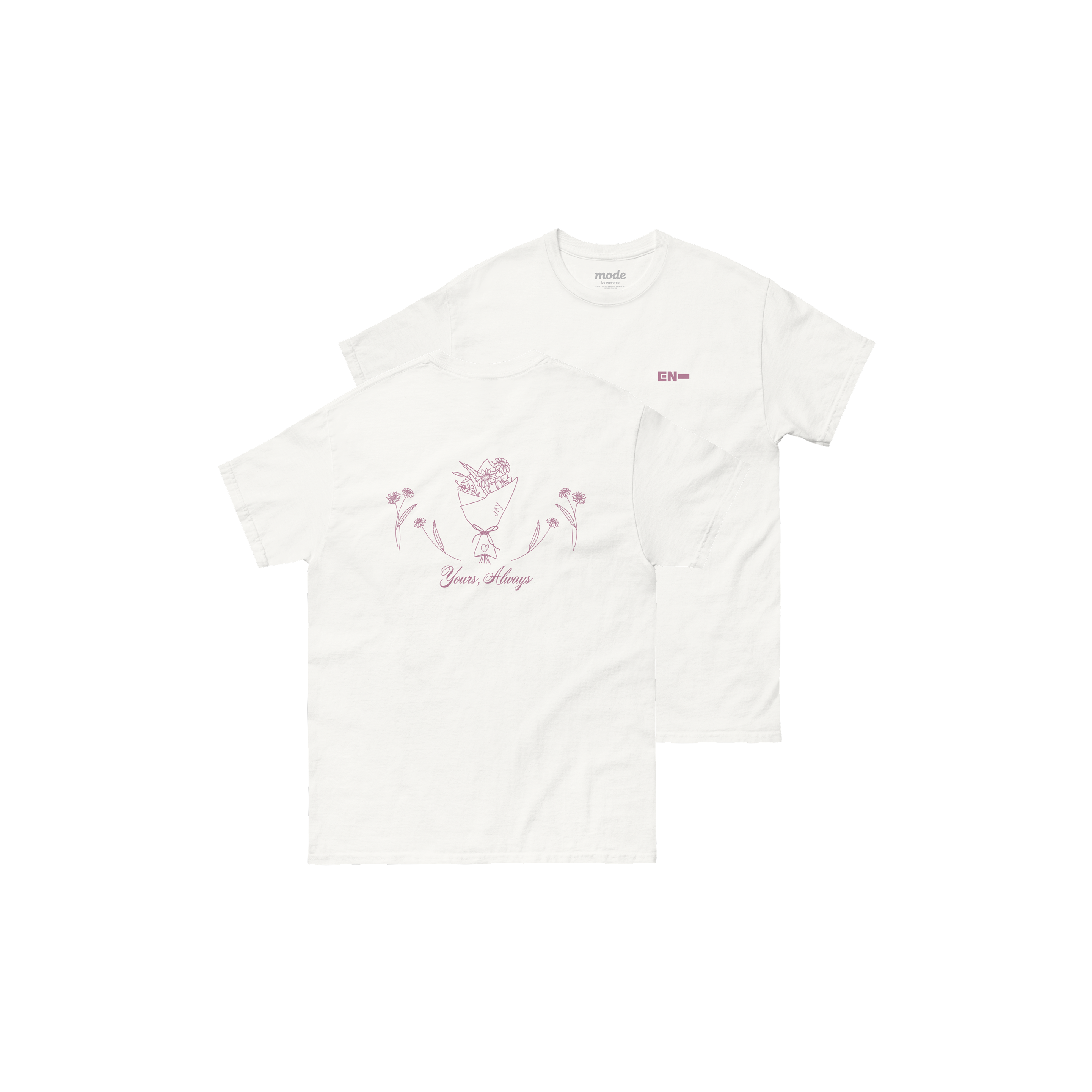 ENHYPEN | [JAY] Flower Bouquet S/S Tee (Pink)