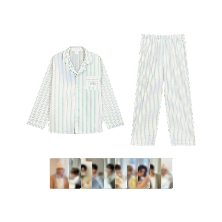 TREASURE ルームウェアセット TREASURE | [SOFTDAYS] TREASURE STRIPE PAJAMA SET