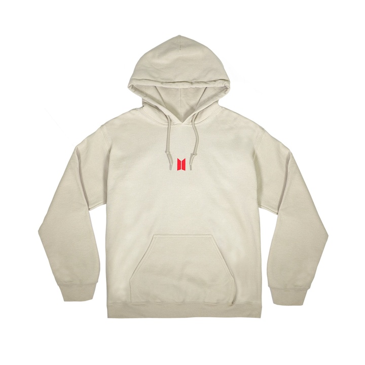 HOODIE [WHAT IS YOUR NAME : BEIGE] 1 detail