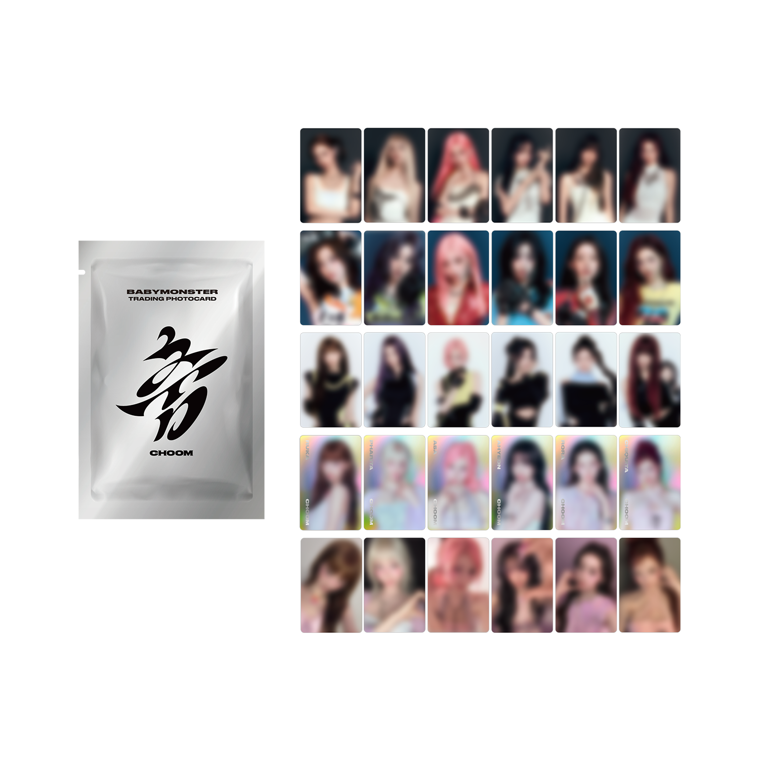 BABYMONSTER | [CHOOM] BABYMONSTER TRADING PHOTOCARD