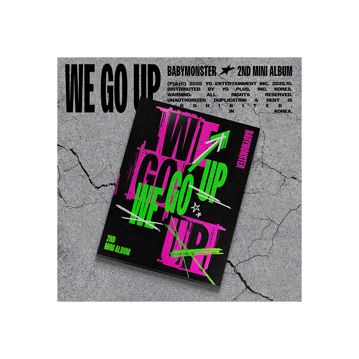 BABYMONSTER | BABYMONSTER 2nd MINI ALBUM [WE GO UP] UP Ver.