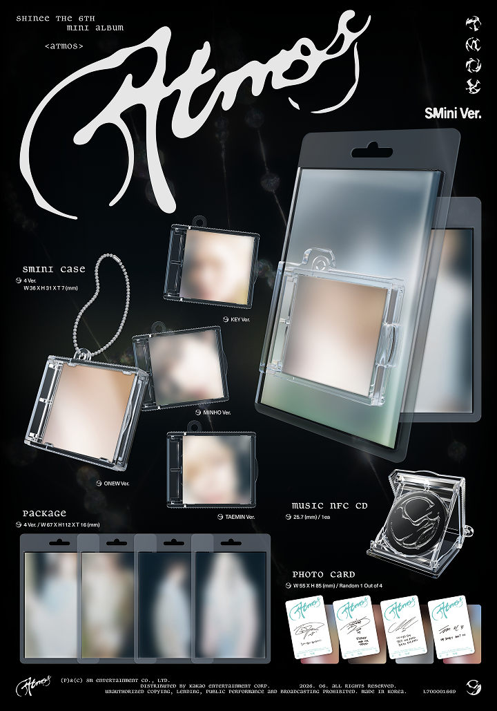 SHINee Atmos The 6th Mini Album [atmos] (smini Ver.) (random)