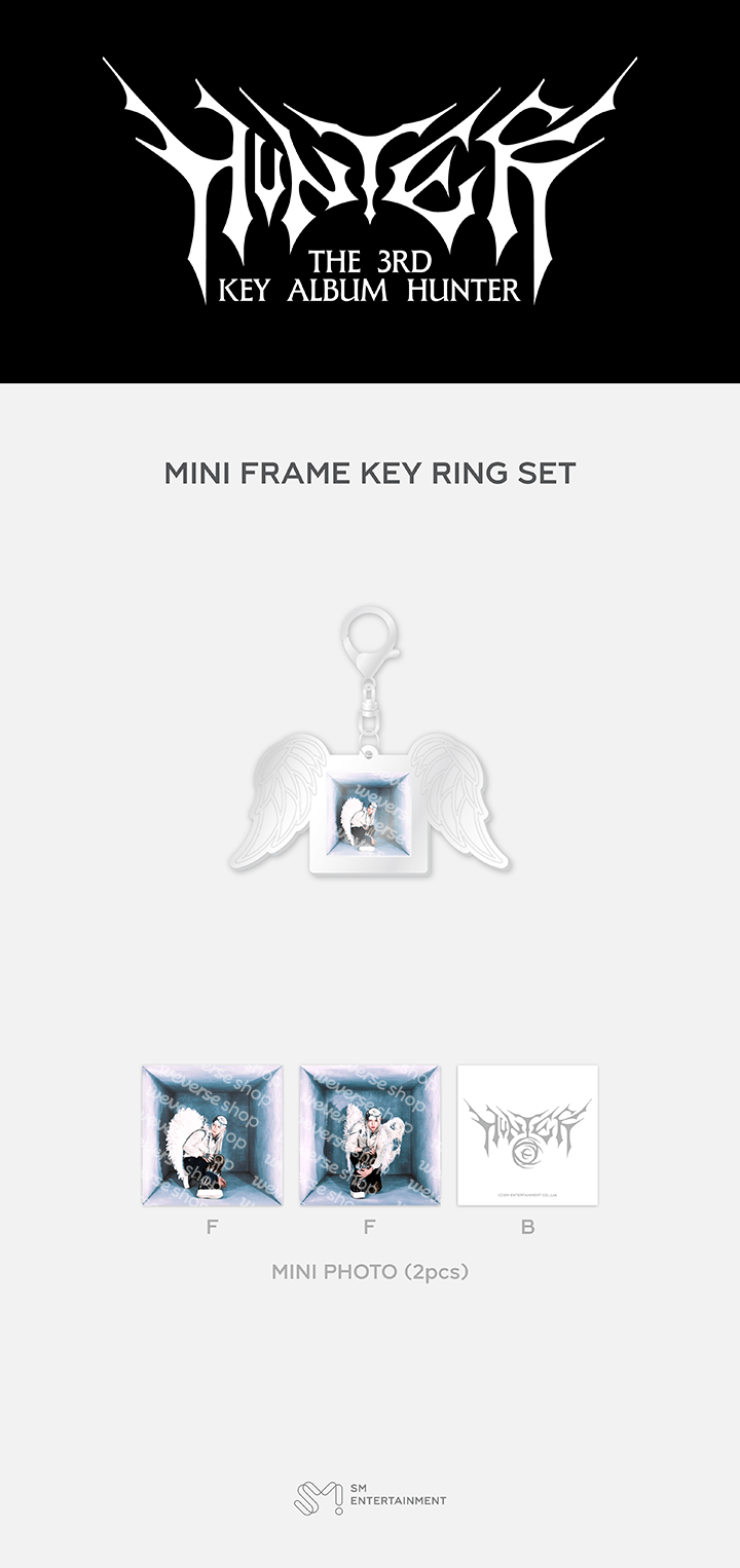 MINI FRAME KEY RING SET 0 detail