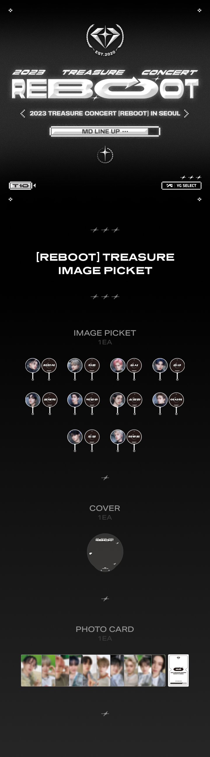 [REBOOT] TREASURE IMAGE PICKET 0 detail