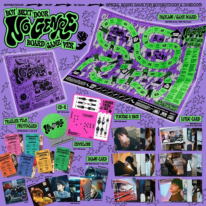 4th EP [No Genre] (Board Game ver.) (Set) 1 detail