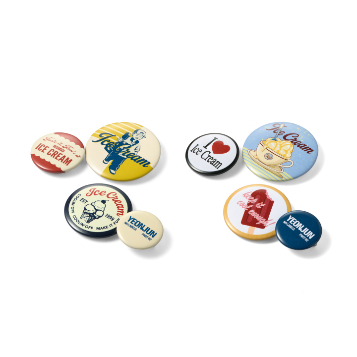[NO LABELS: PART 02]PIN BADGE SET