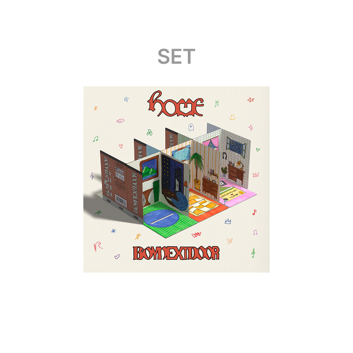 BOYNEXTDOOR | 1st Studio Album [HOME] (Weverse Albums ver.) (Set)