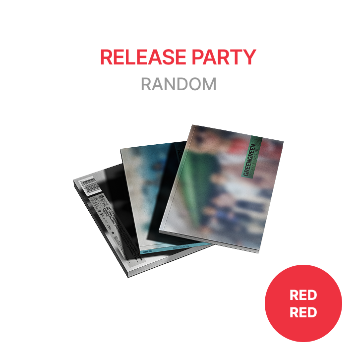 CORTIS REDREDリリースパーティー　グッズ CORTIS | ['REDRED' RELEASE PARTY] The 2nd EP [GREENGREEN] (Random)