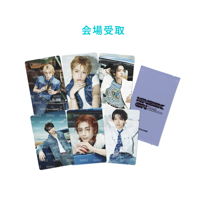 [KNOCK ON Vol.2 IN JAPAN]PHOTO CARD, listed by the store