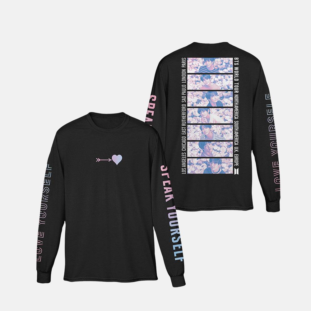 BTS | LONG SLEEVE T-SHIRT [FILM STRIP: BLACK]