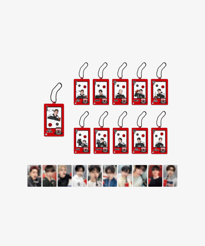 [TEAMTREASURE] TREASURE ACRYLIC SHAKER KEYRING SET