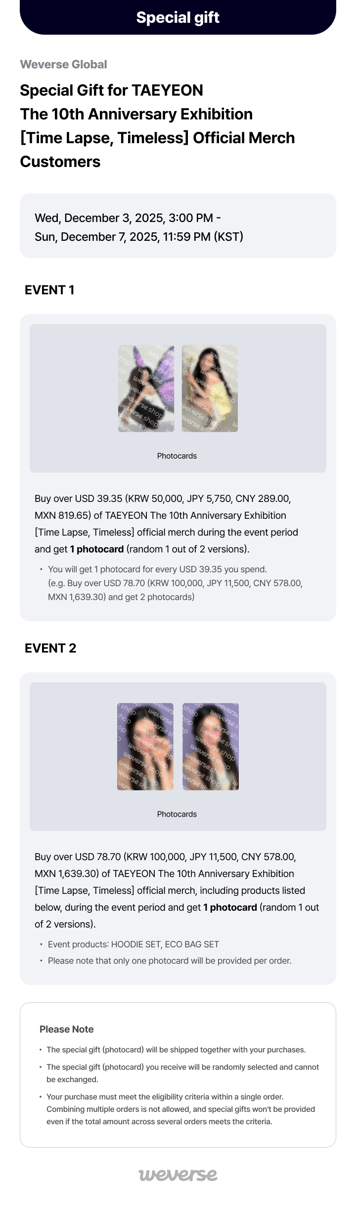 REPACKAGE PHOTO SET 0 detail