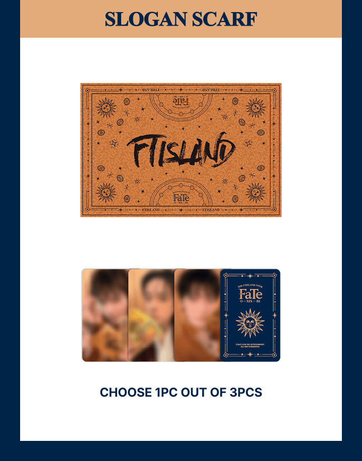 [FaTe] SLOGAN SCARF 2 detail