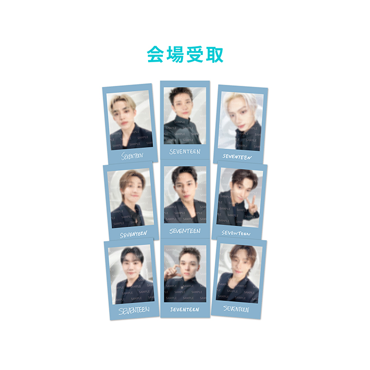 SEVENTEEN NEW_ トレカ・特典・ステッカー SEVENTEEN | [ [NEW_] IN JAPAN] INSTANT PHOTO STICKER CARD