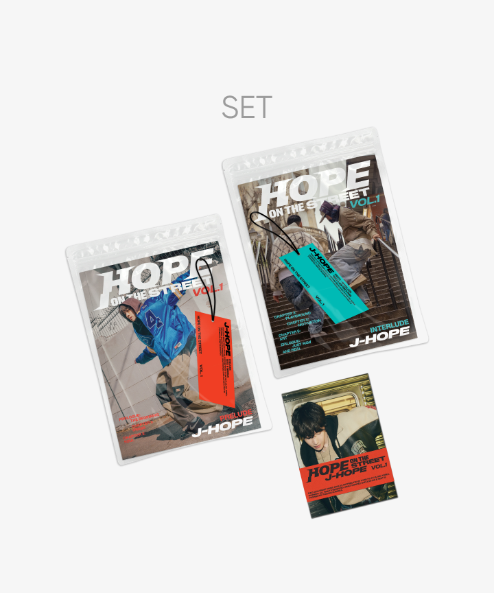 BTS | j-hope (BTS) 'HOPE ON THE STREET VOL.1' (Set) + 'HOPE
