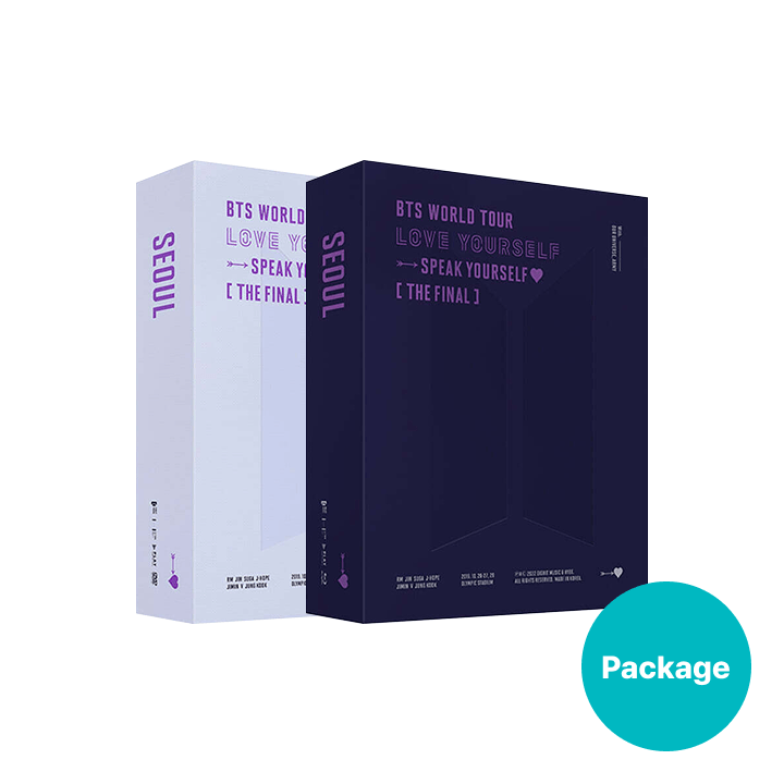 BTS WORLD TOUR ‘LOVE YOURSELF : SPEAK YOURSELF’ [THE FINAL] PACKAGE
