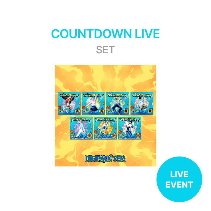 NCT DREAM | [COUNTDOWN LIVE] 'Go Back To The Future' (Digipack Ver.) Set