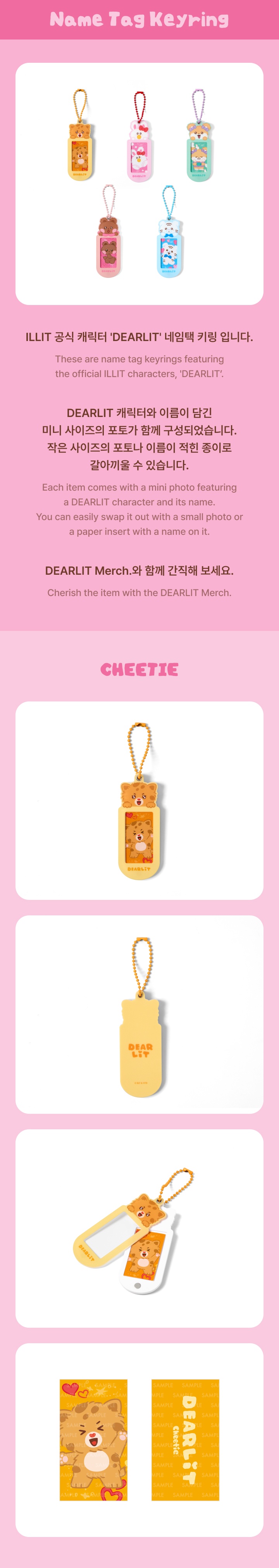 Name Tag Keyring 1 detail